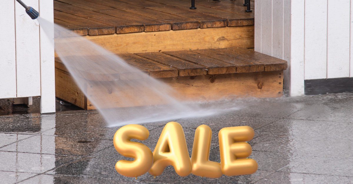Spring Cleaning Power Washing Sale