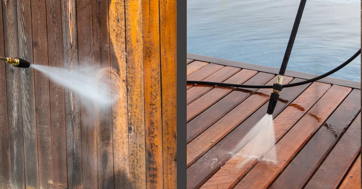 Pressure Washing Safety: Is it OK to Pressure Wash a Deck & Fence?